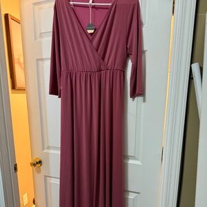 Pink blush maternity Dress